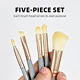 Face Makeup Brushes Kit